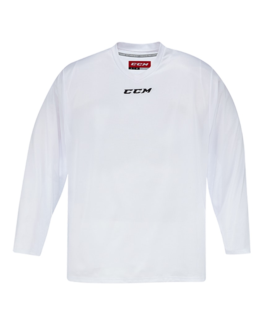 CCM 5000 Junior Practice Jersey - White / Extra-Small