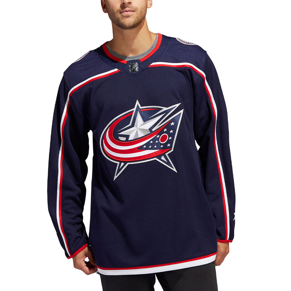 Customizable Columbus Blue Jackets Adidas Primegreen Authentic NHL Hockey Jersey