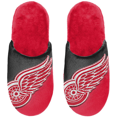 DETROIT RED WINGS BIG LOGO SLIPPERS