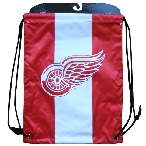 DETROIT RED WINGS DRAWSTRING LOGO BAG