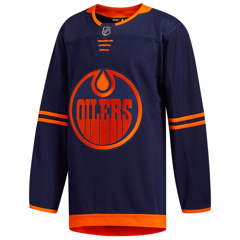 Edmonton Oilers Primegreen Mens Authentic Adidas Home Jersey