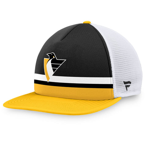NHL Pittsburgh Penguins 2023-2024 Authentic Pro Draft Trucker Hat