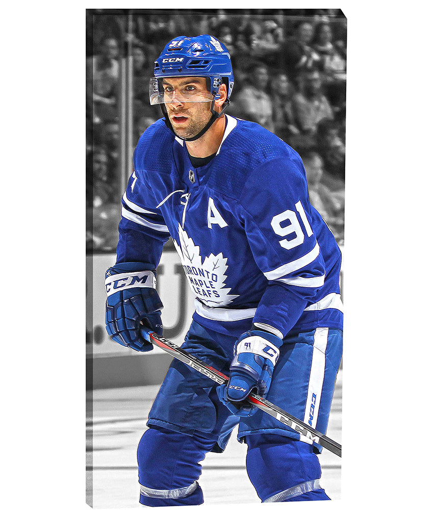 John Tavares Toronto Maple Leafs Autographed 16 x 20 Maple Leafs Debut  Stylized Photograph - Limited Edition of 91