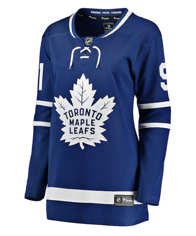 Fanatics Men's Branded John Tavares Black Toronto Maple Leafs
