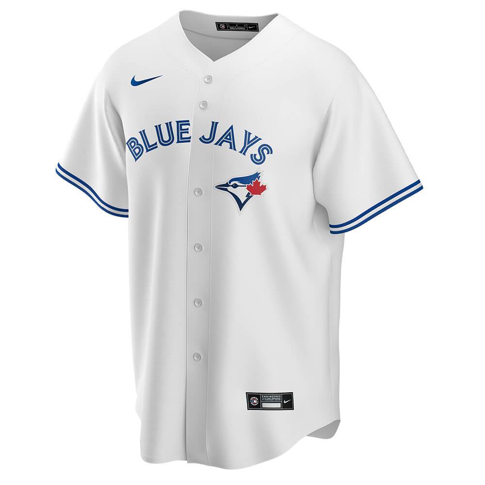 NIKE TORONTO BLUE JAYS ADULT OFFICIAL HOME WHITE REPLICA JERSEY – Pro ...