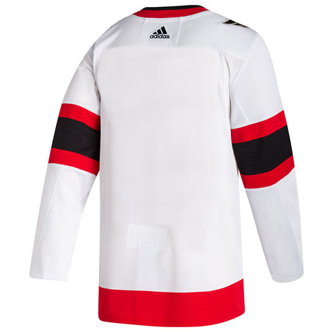 OTTAWA SENATORS ADIDAS ADIZERO AUTHENTIC WHITE AWAY JERSEY