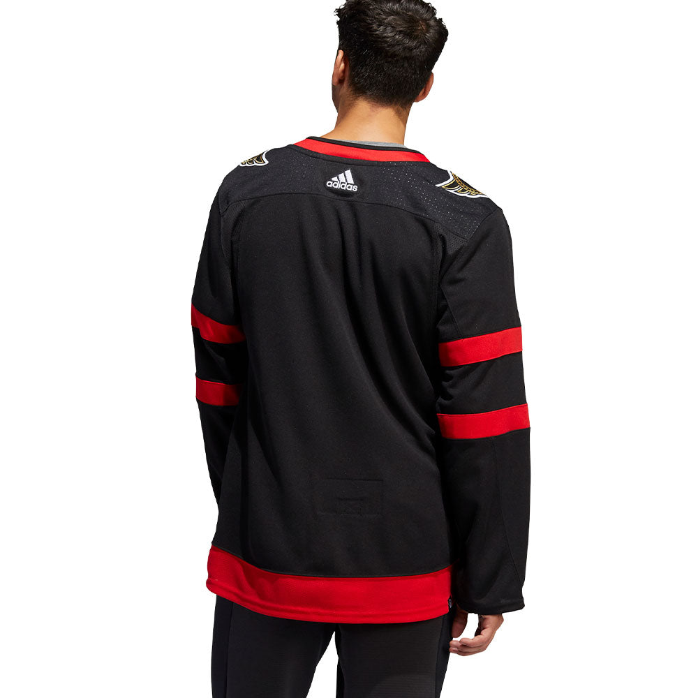  adidas Ottawa Senators Primegreen Authentic Home Men's Jersey  (as1, Alpha, m, Regular, Regular, 50/Medium) Black : Sports & Outdoors