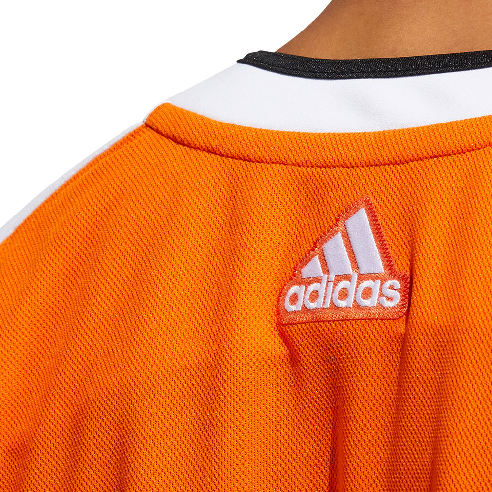 Philadelphia Flyers Primegreen Authentic Adidas Home Orange Jersey