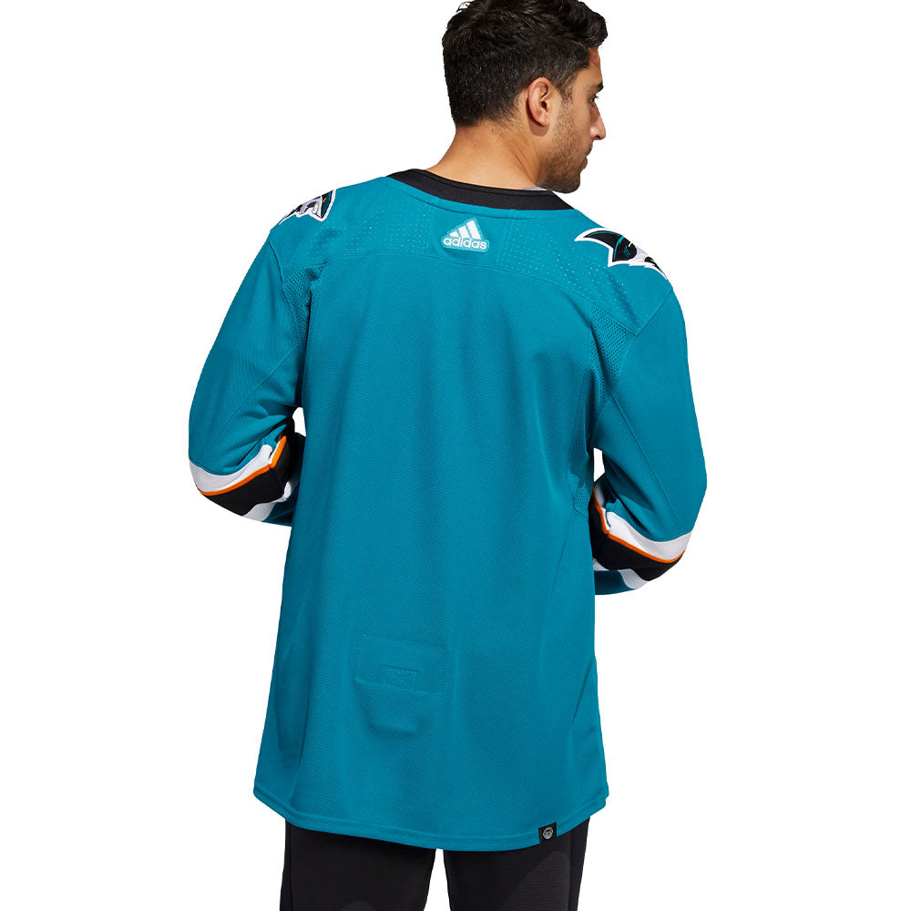 Customizable San Jose Sharks 2022 Adidas Primegreen Authentic NHL Hockey Jersey - Home / XXXL/60