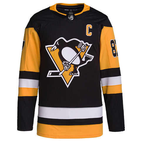 Large Mens Sidney Crosby Pittsburgh Penguins Jersey CCM white vegas gold  NHL