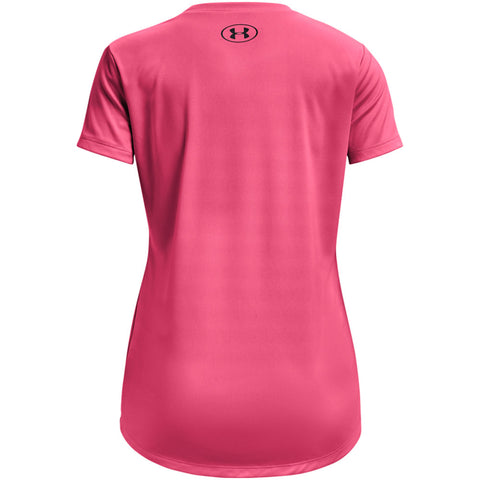 Under Armour Girls' Tech Big Logo Twist Short Sleeve T-Shirt , Sky