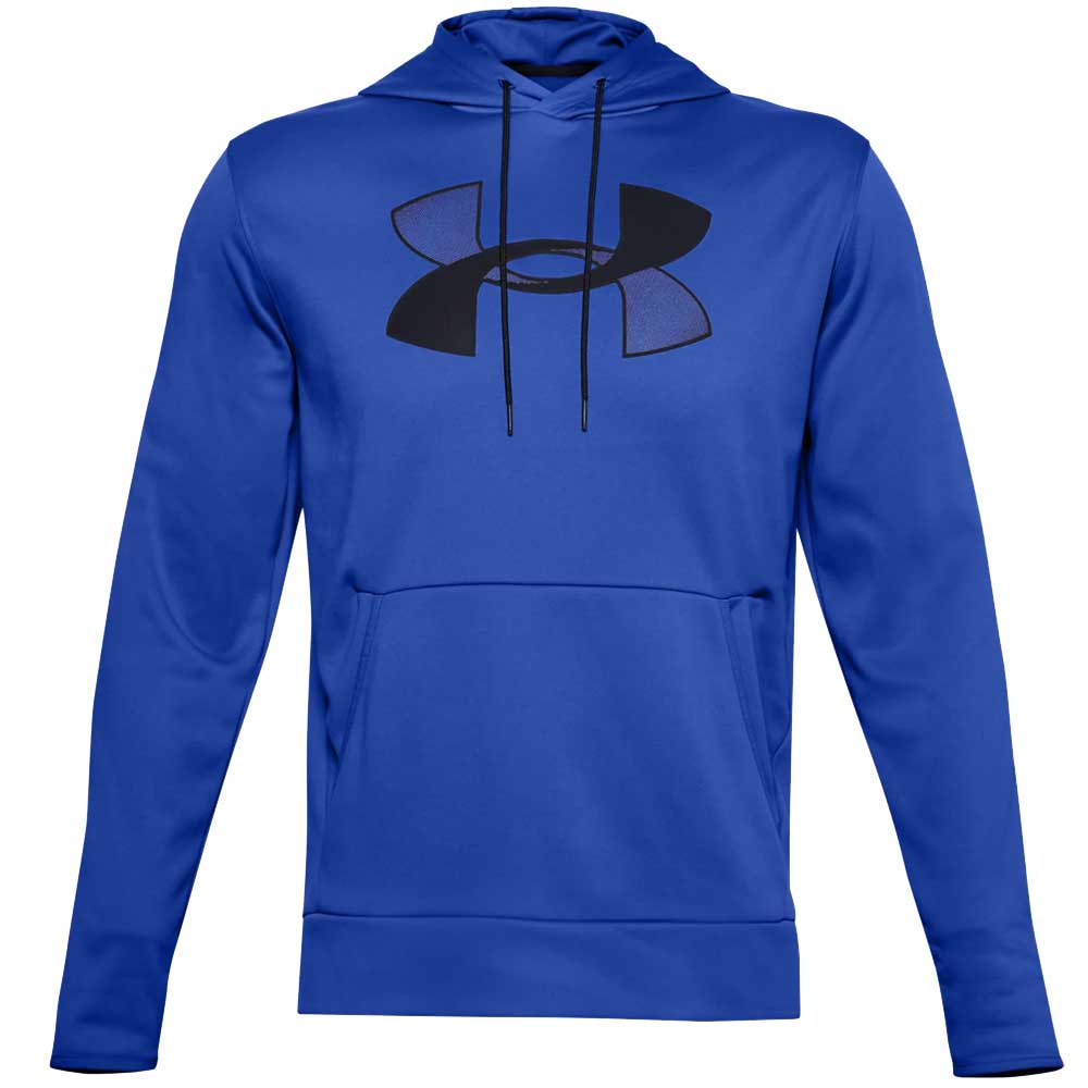 UNDER ARMOUR LARGE LOGO OH HOODIE BLUE/BLK 1259777-428