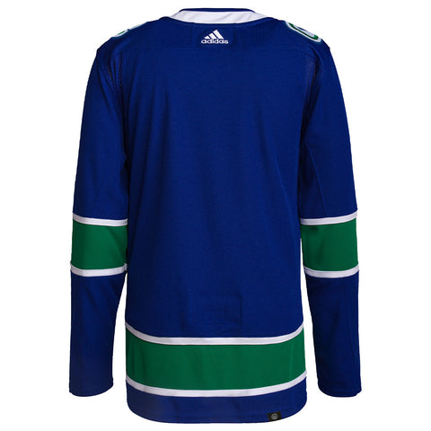 Vancouver Canucks Adidas Primegreen Authentic Home NHL Hockey Jersey - S