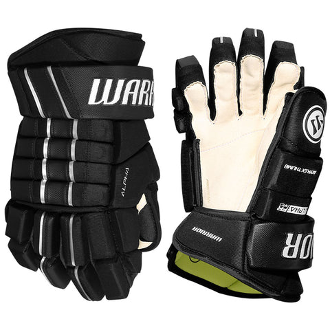 Warrior Alpha Classic NHL Pro Stock Senior Hockey Gloves in Carolina Size 13in