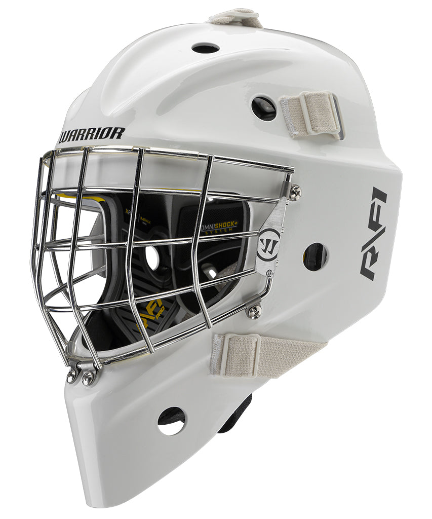 Warrior Ritual R/F2 Youth Certified Straight Bar Goalie Mask