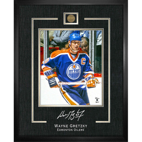  Youth Wayne Gretzky Edmonton Oilers Navy Replica