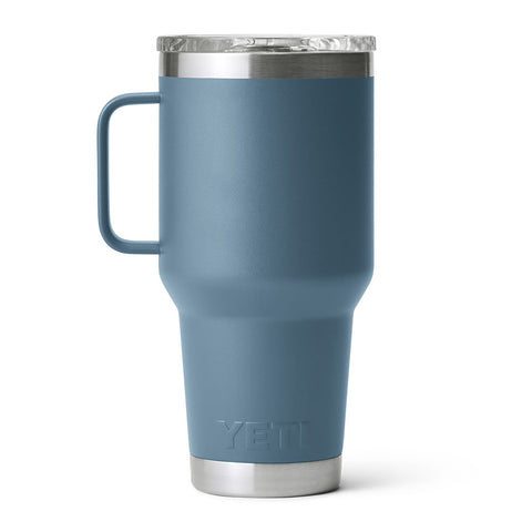 YETI RAMBLER 30 OZ TRAVEL MUG NORDIC BLUE