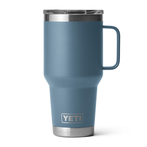 YETI RAMBLER 30 OZ TRAVEL MUG NORDIC BLUE